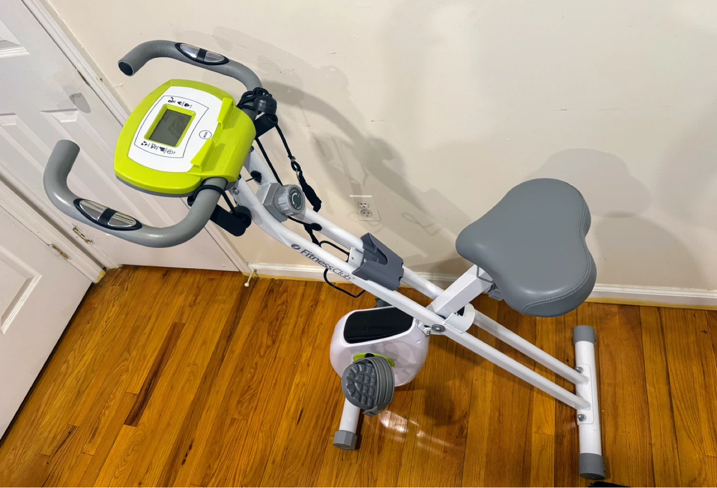 Fitnessclub Foldable Exercise Bike with LCD Monitor - photo 4
