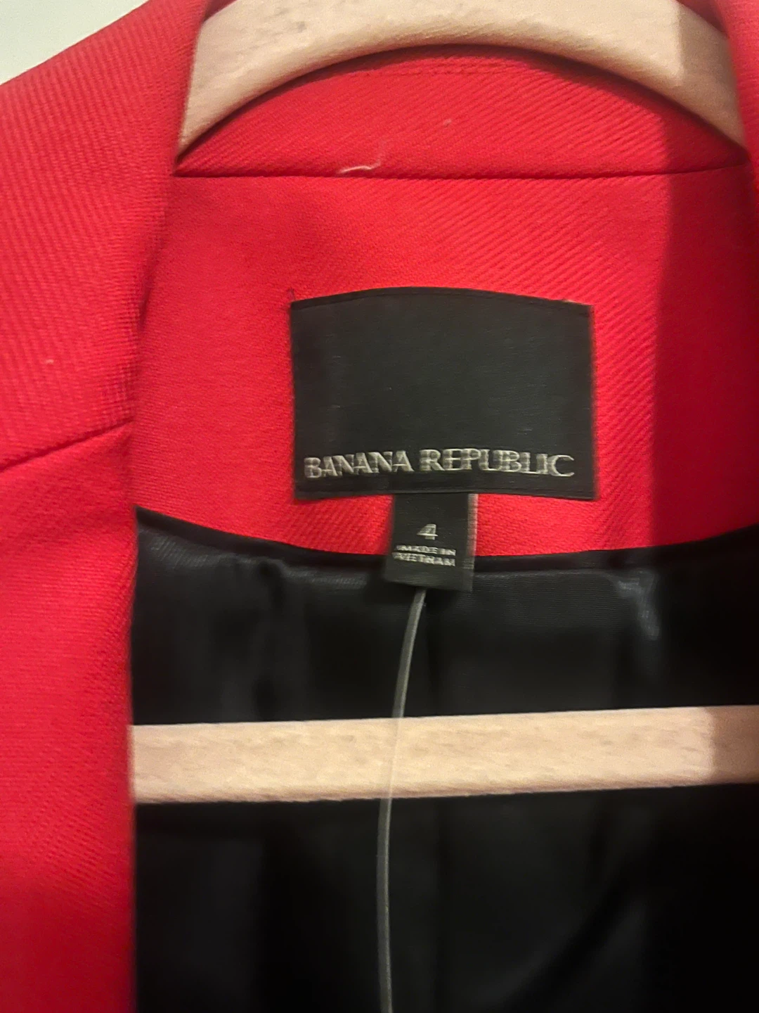 Banana Republic Red Blazer - Size 4 - photo 3