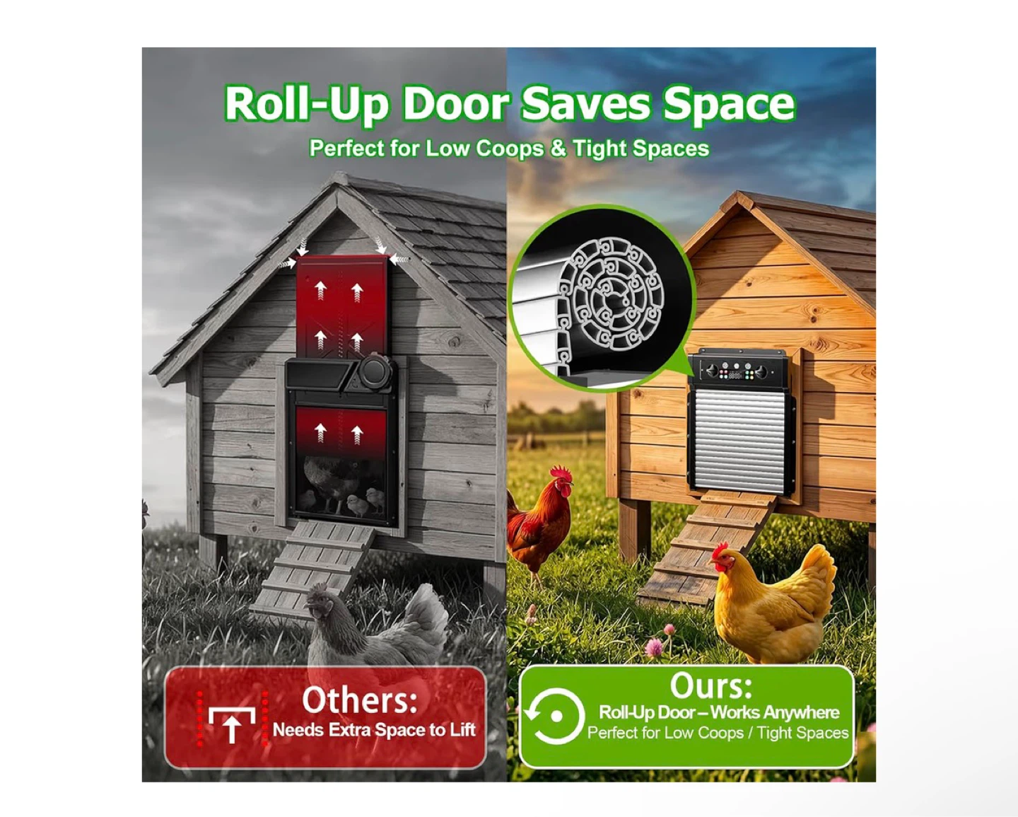 Automatic Chicken Coop Door Solar Powered System - photo 4