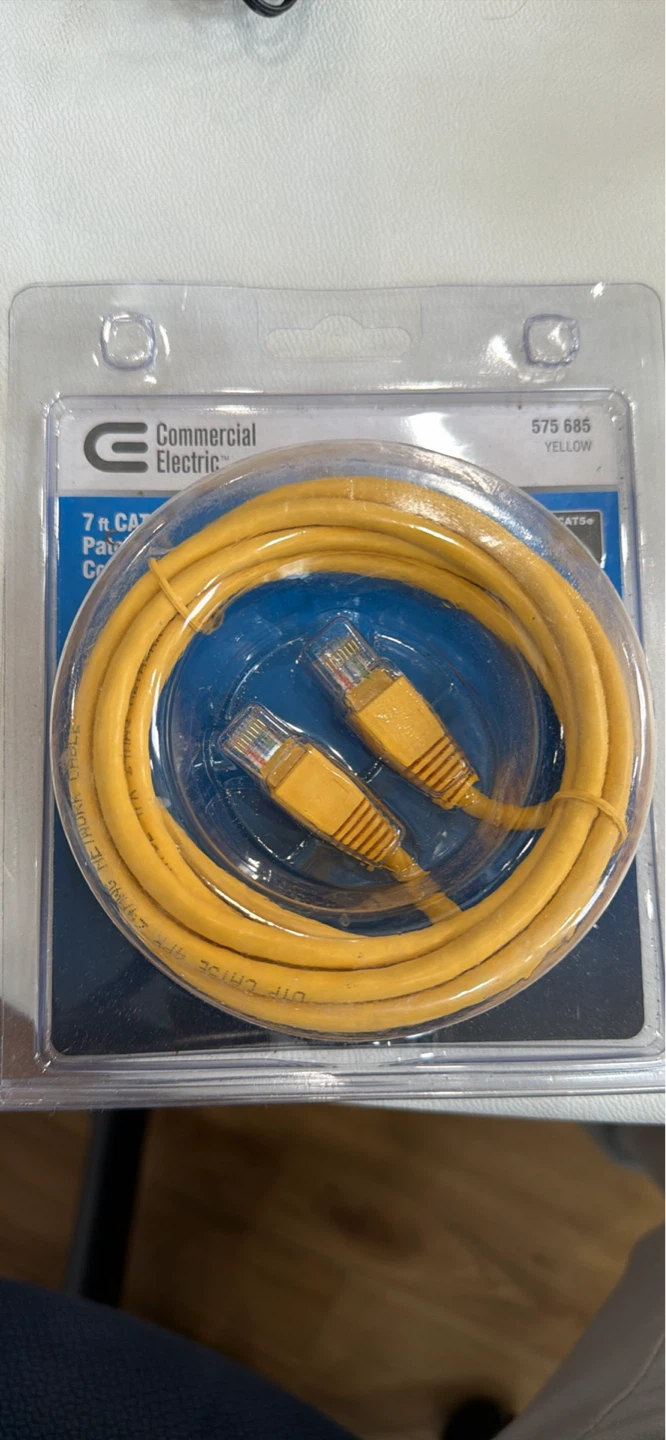 Commercial Electric 7 ft. CAT5e Network Cable