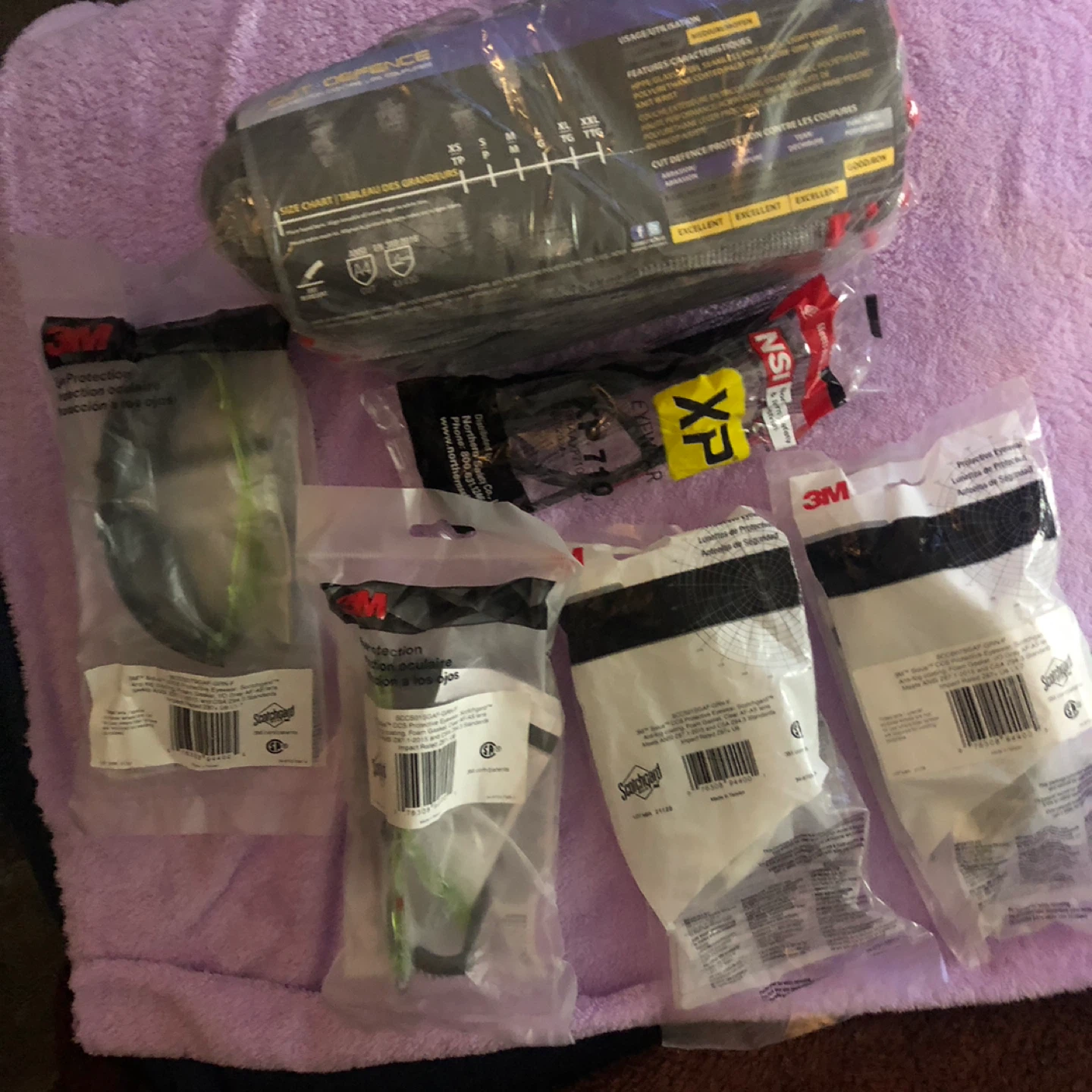 Cut Defence size small & XP Eyewear Safety Gear