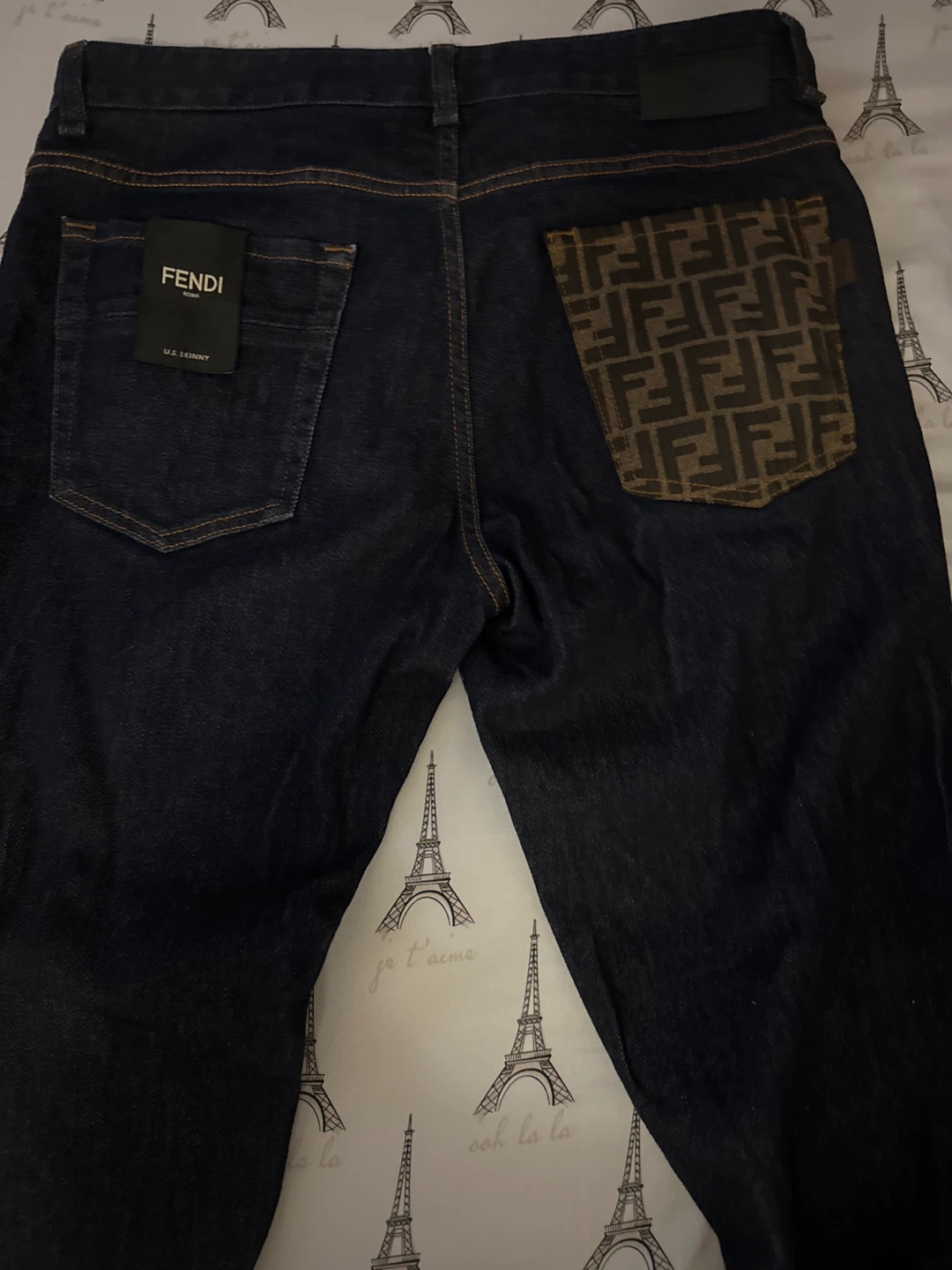 Fendi U.S. Skinny Jeans Size 33/34