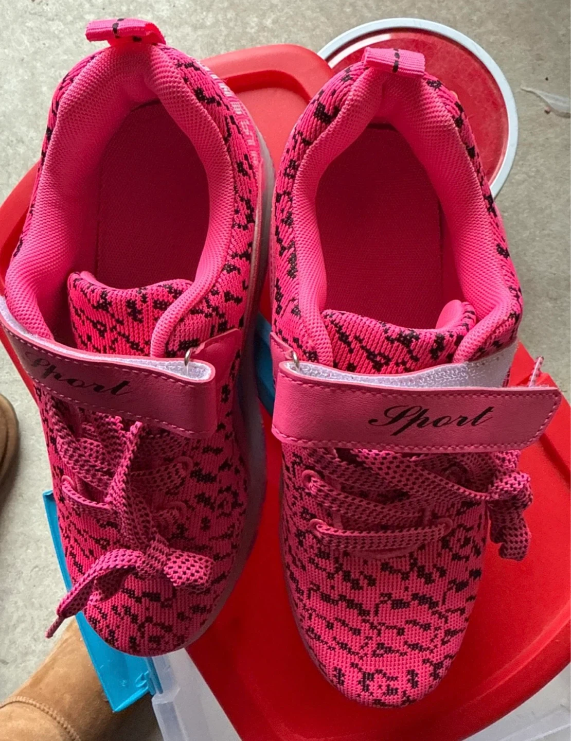 Pink Roller Shoes with Lights - photo 2
