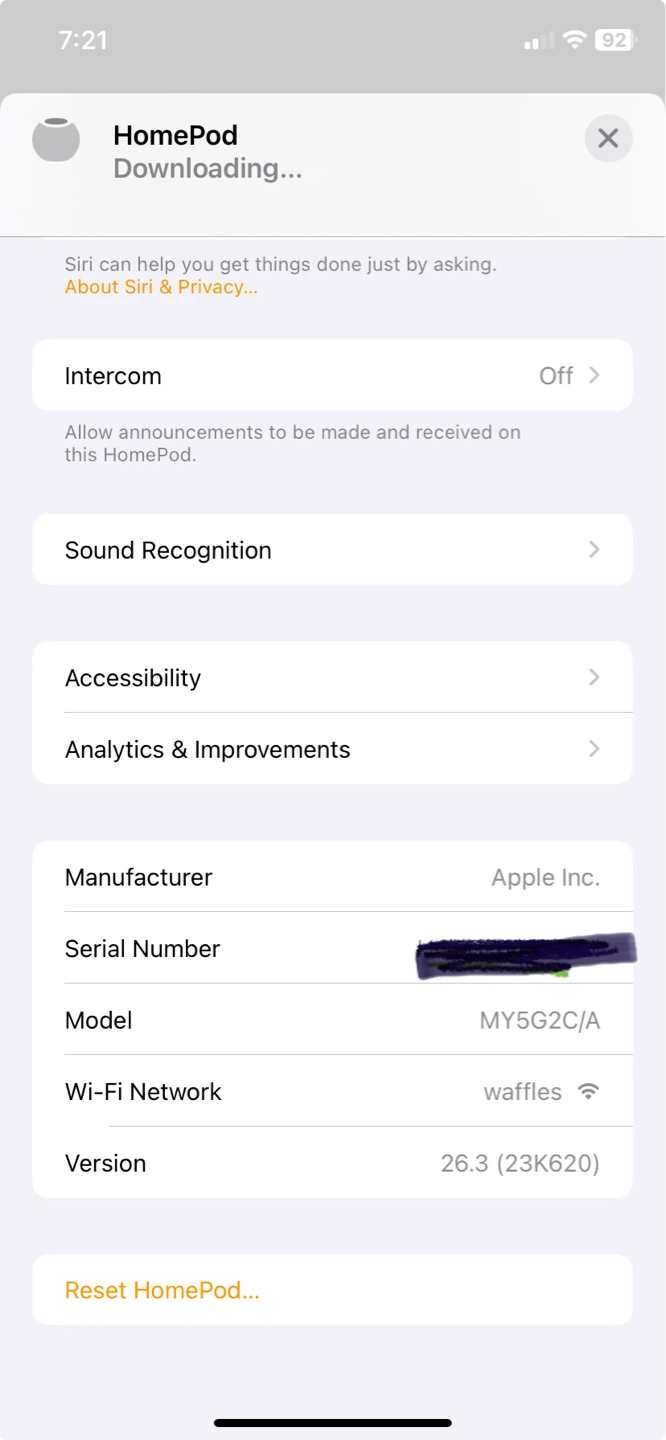 Apple HomePod Mini - Space Grey - photo 2