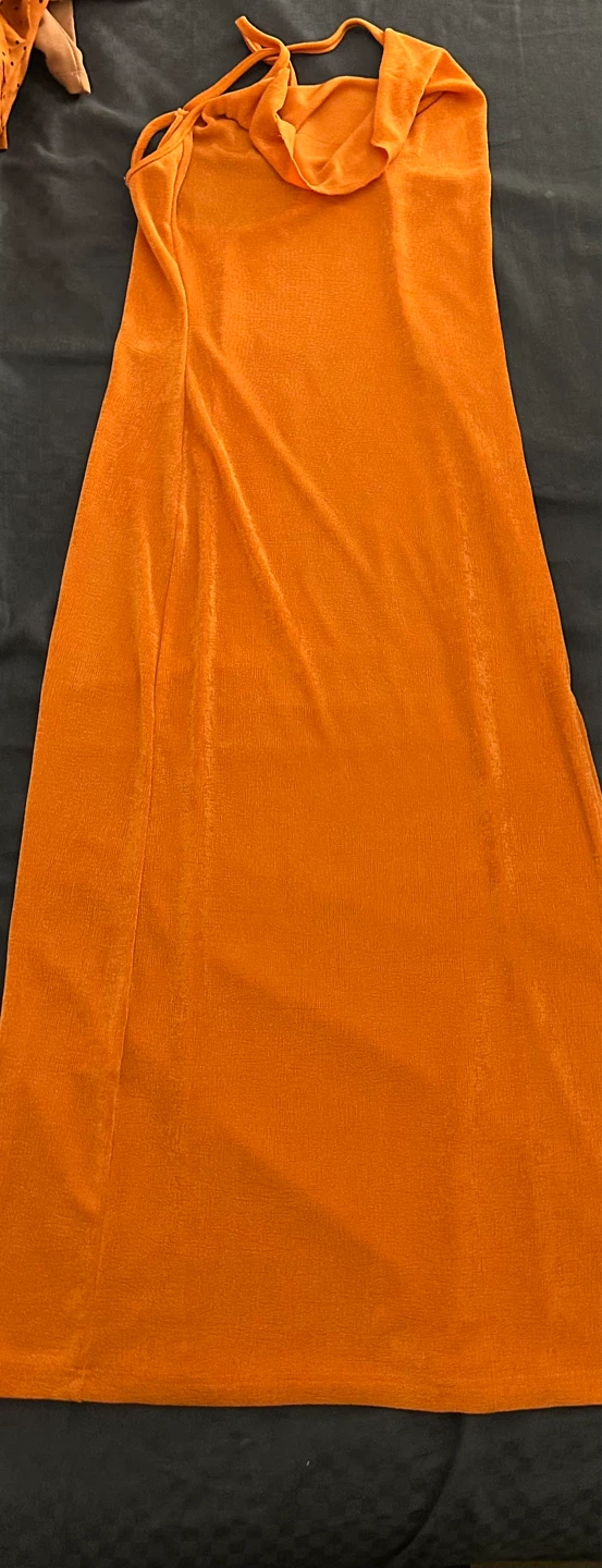 New Orange Maxi Dress