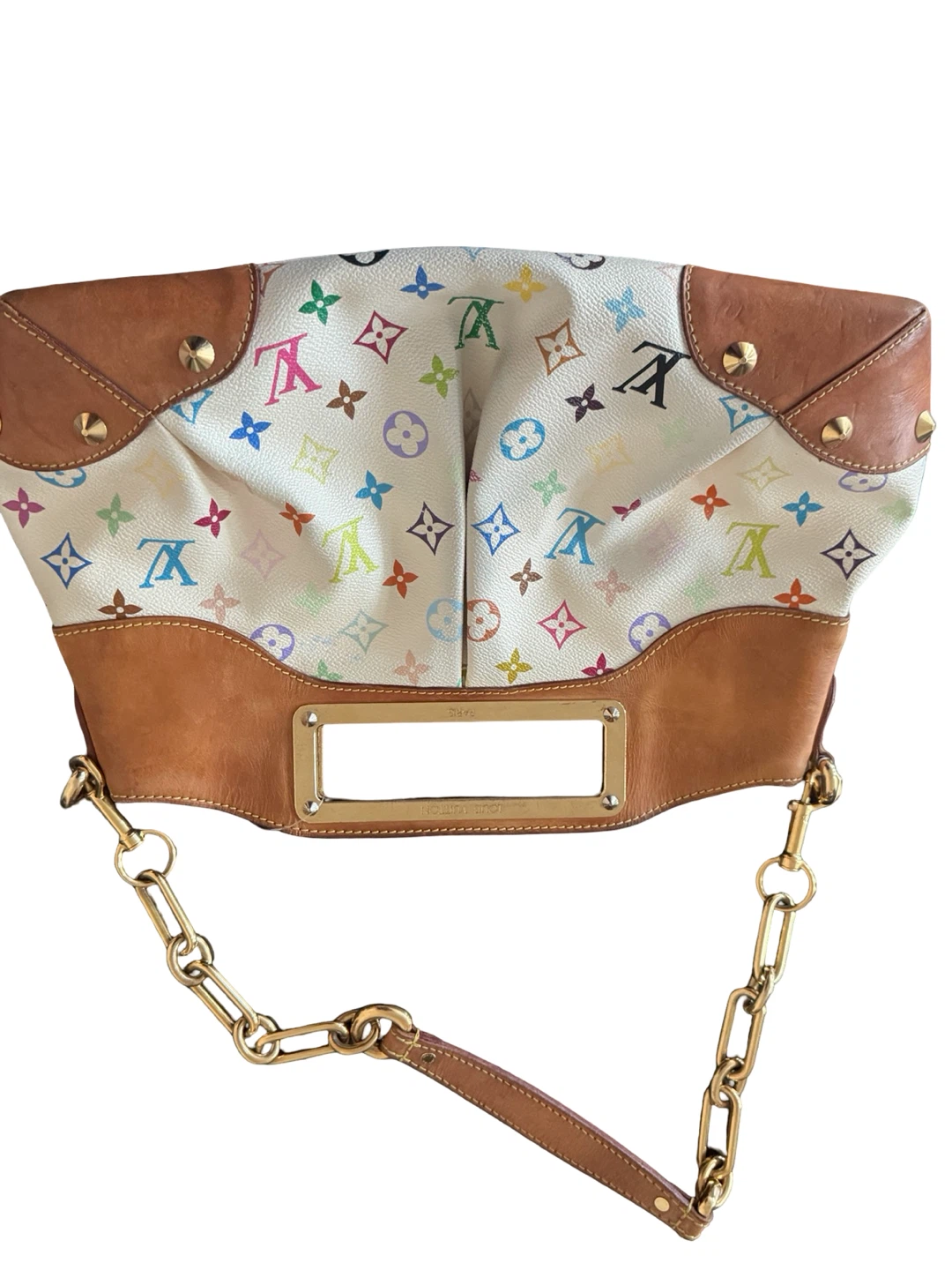 Louis Vuitton Monogram Takashi Murakami Multicolor Judy MM Bag - photo 2