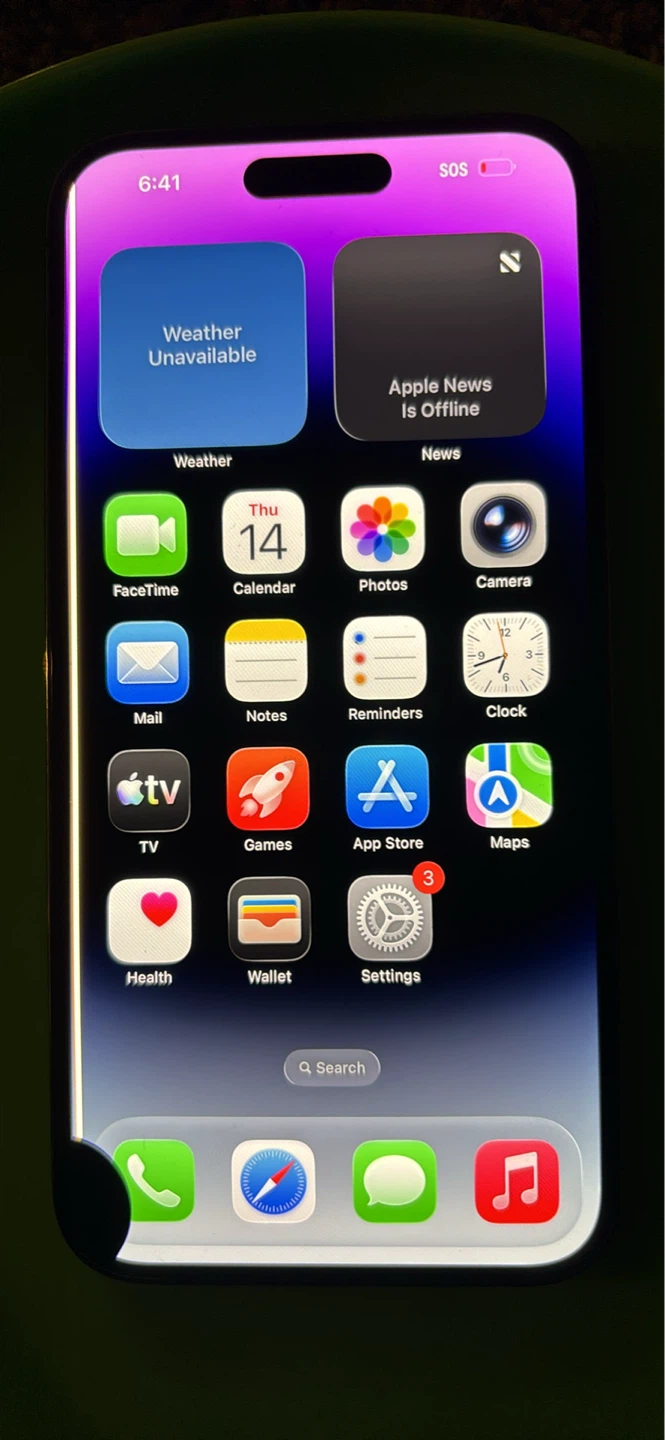 iPhone 14 Pro Max - Cracked Back Glass - photo 2
