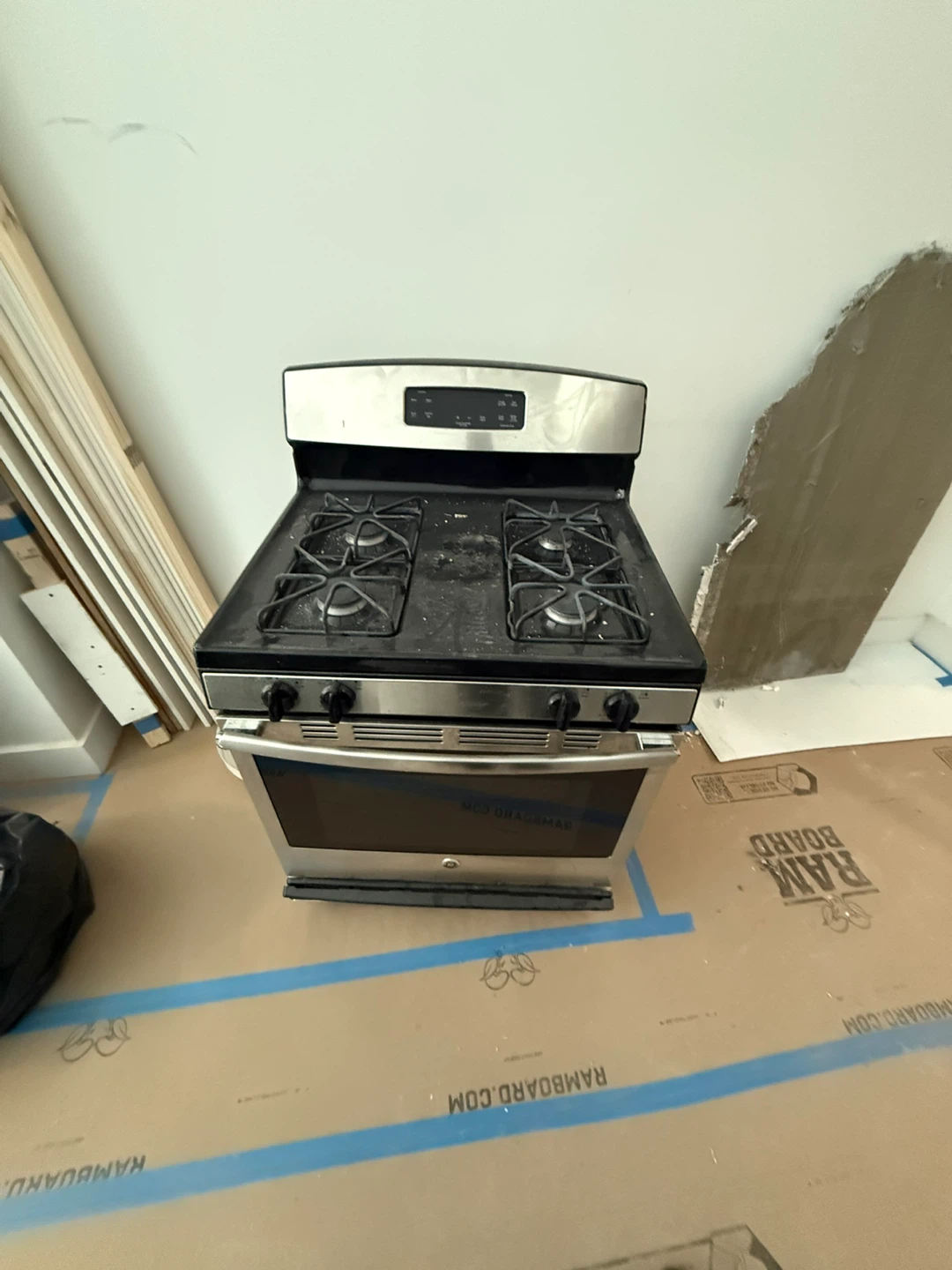 Stainless Steel Gas Range and Refrigerator Set - photo 2