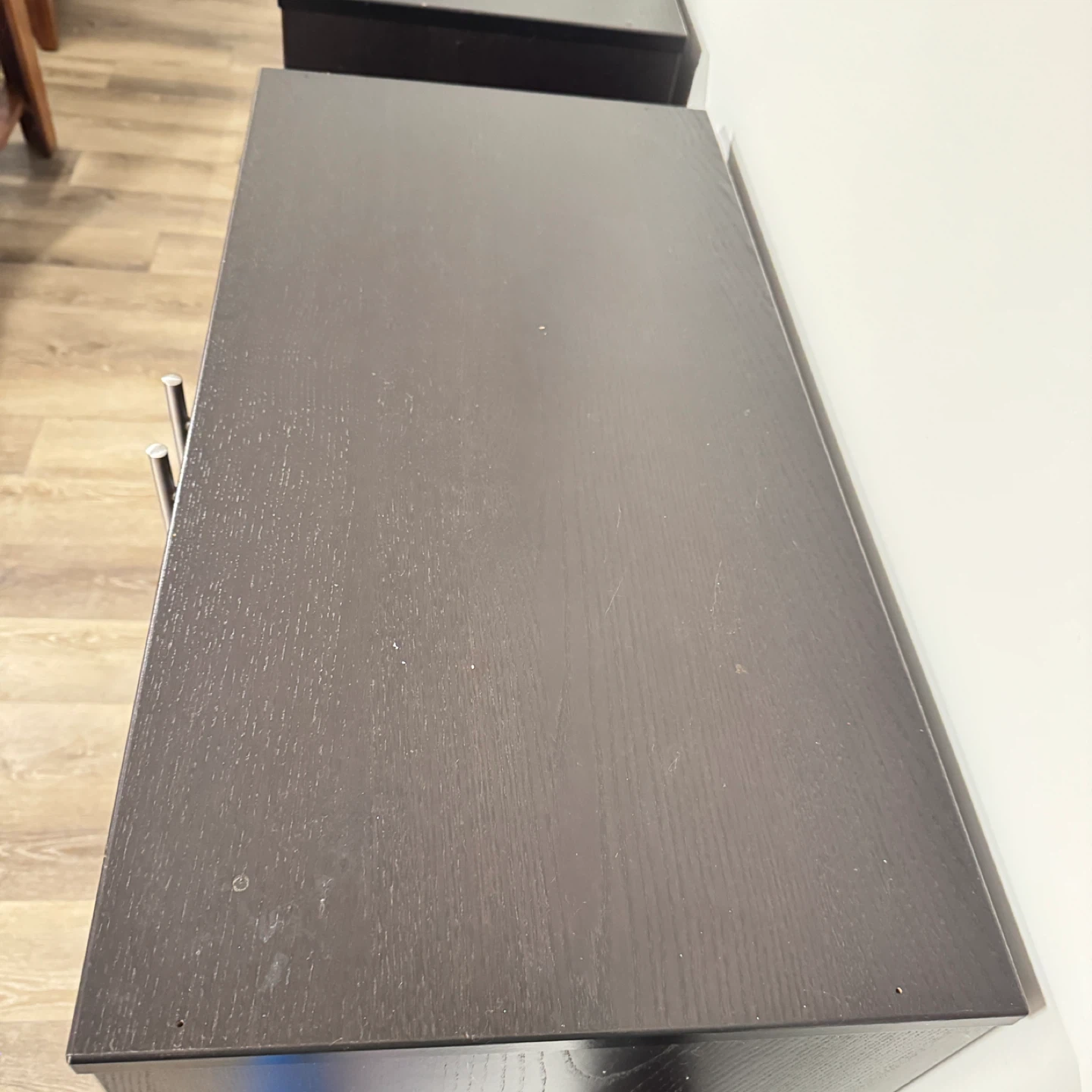 Dark Brown Storage Cabinet , moving sale - photo 2