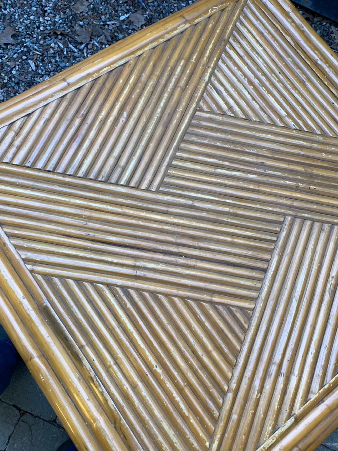 Unique bamboo coffee table - photo 3