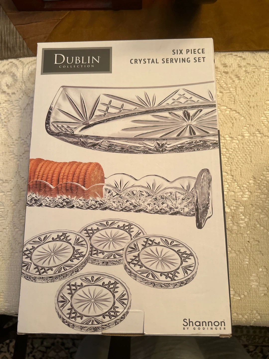 Dublin Collection Crystal Serving Set - Six Piece