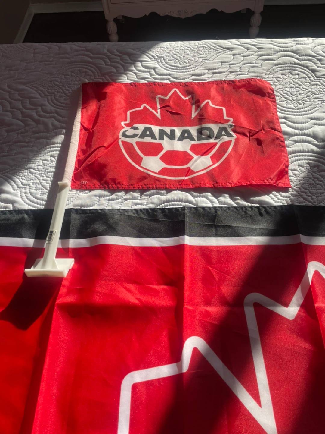 Canada Soccer Flag Set - photo 2