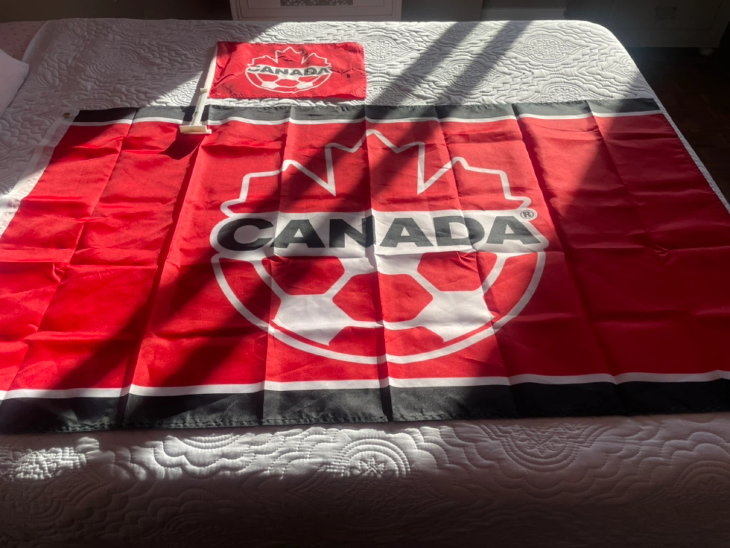 Canada Soccer Flag Set