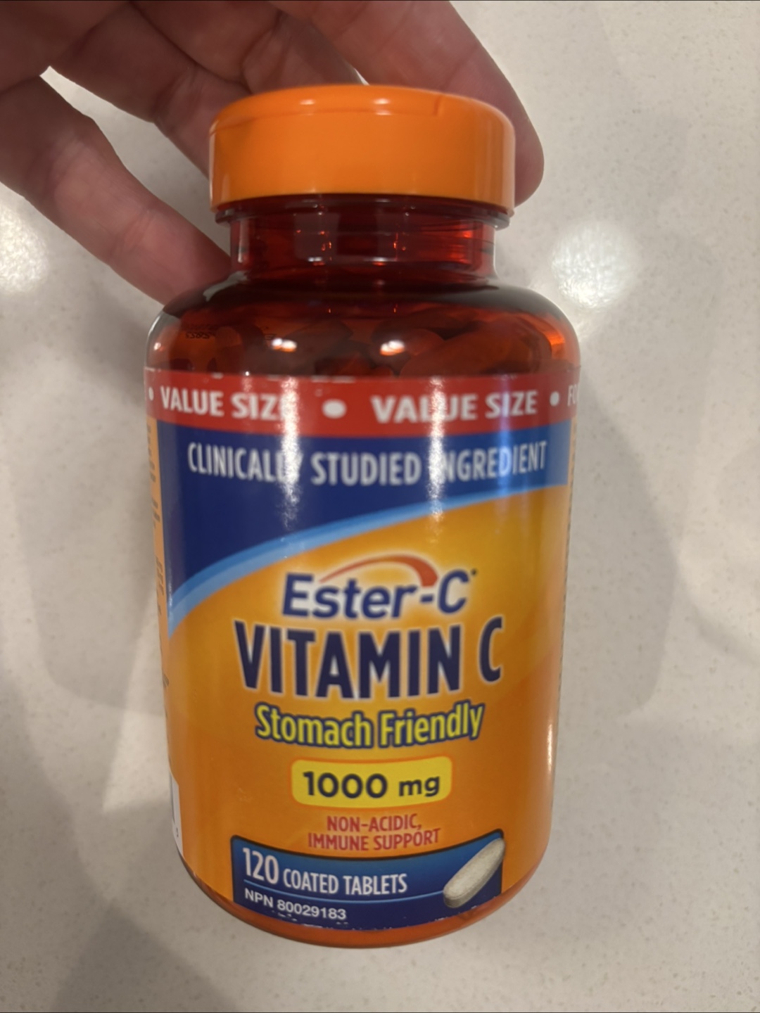 Vitamin C Coated Tablets - 120 Count - photo 2