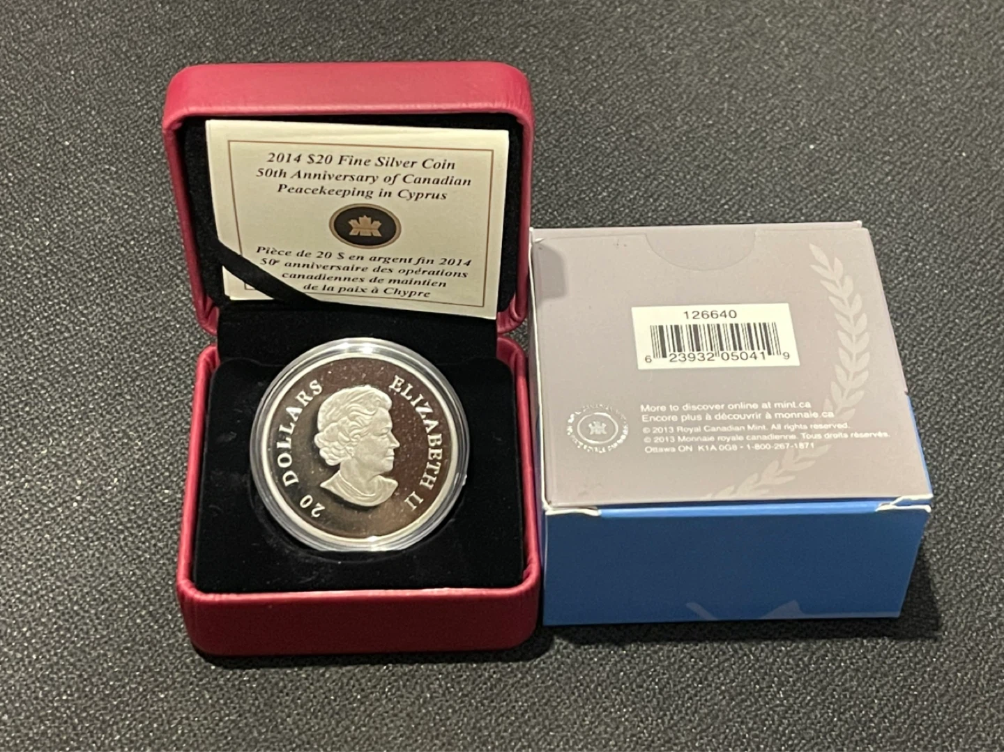 2014 $20 Fine Silver Coin - 50th Anniversary of Canadian - photo 2