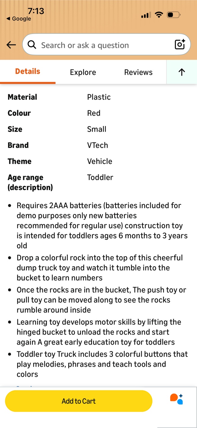 VTech Drop & Go Dump Truck - photo 5