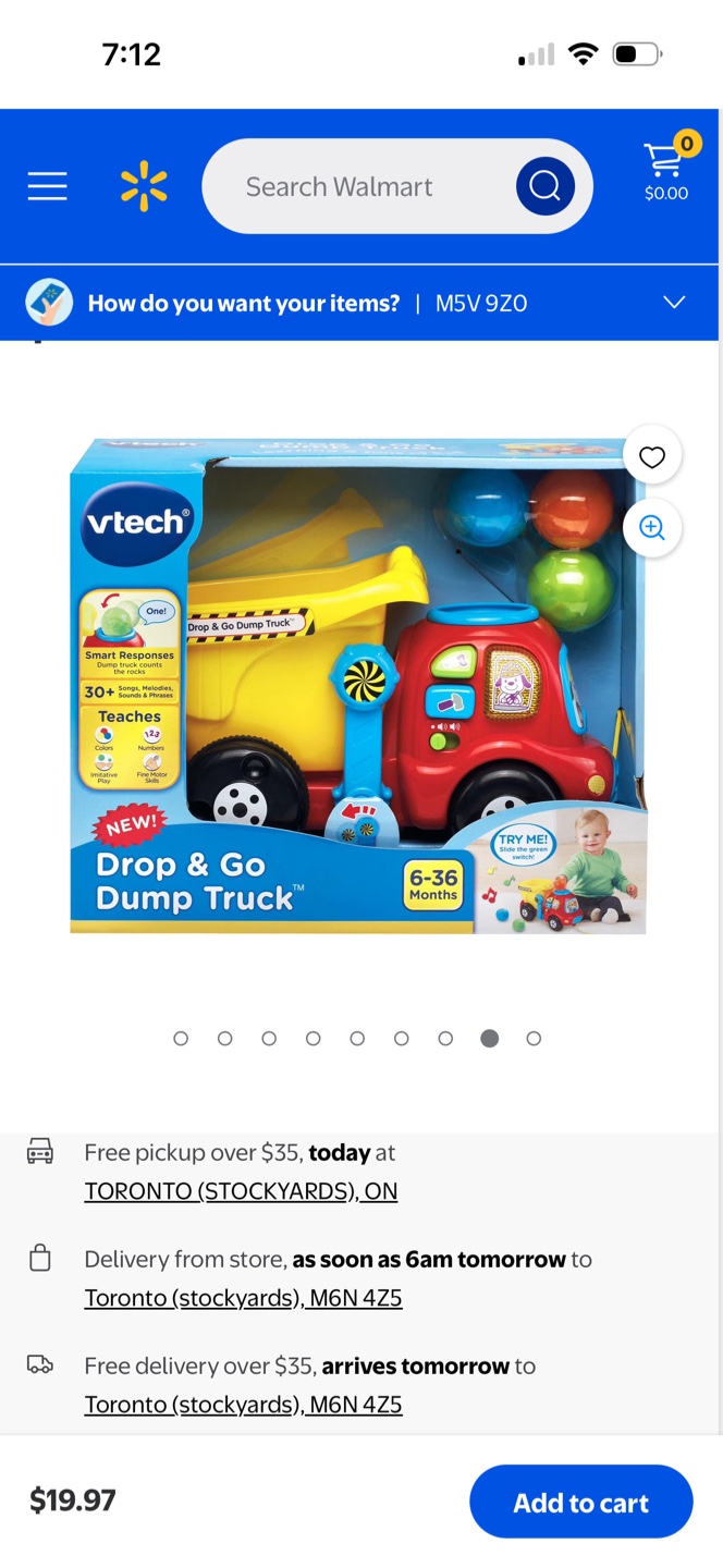 VTech Drop & Go Dump Truck
