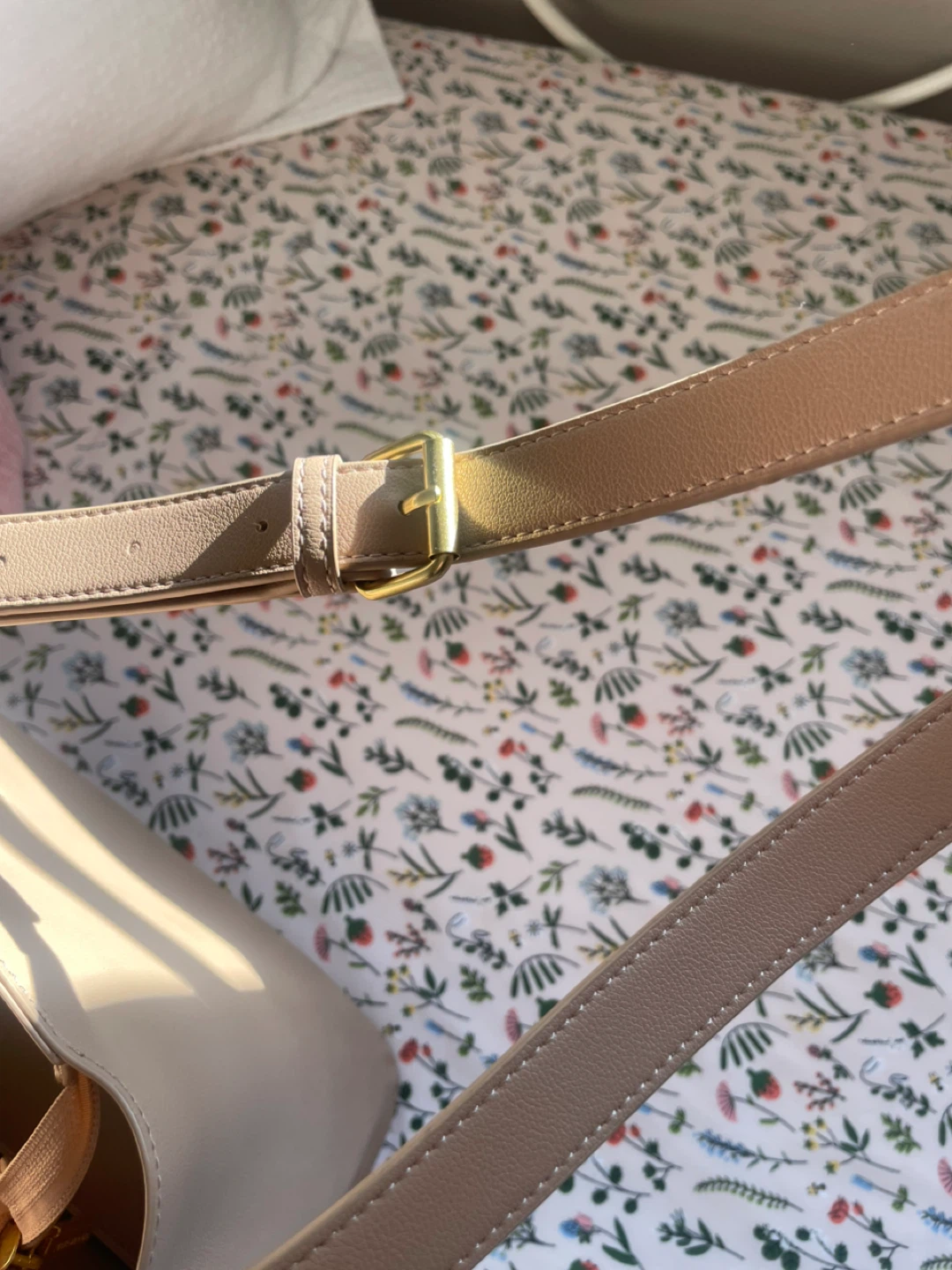 Pixie Mood Nude Beige Crossbody Tote Bag - photo 3
