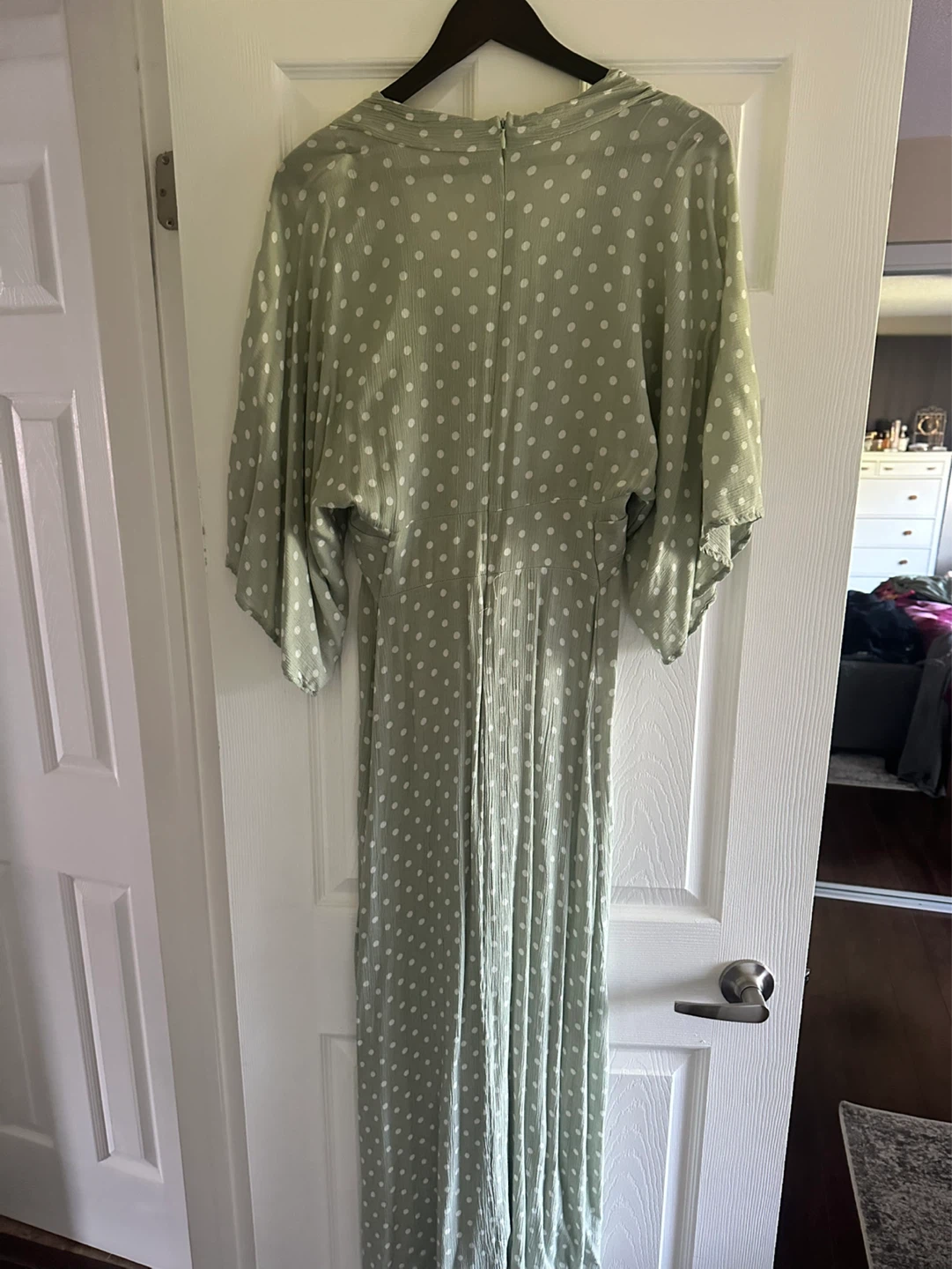 Luna Polka Dot Maxi Dress Size M - photo 2