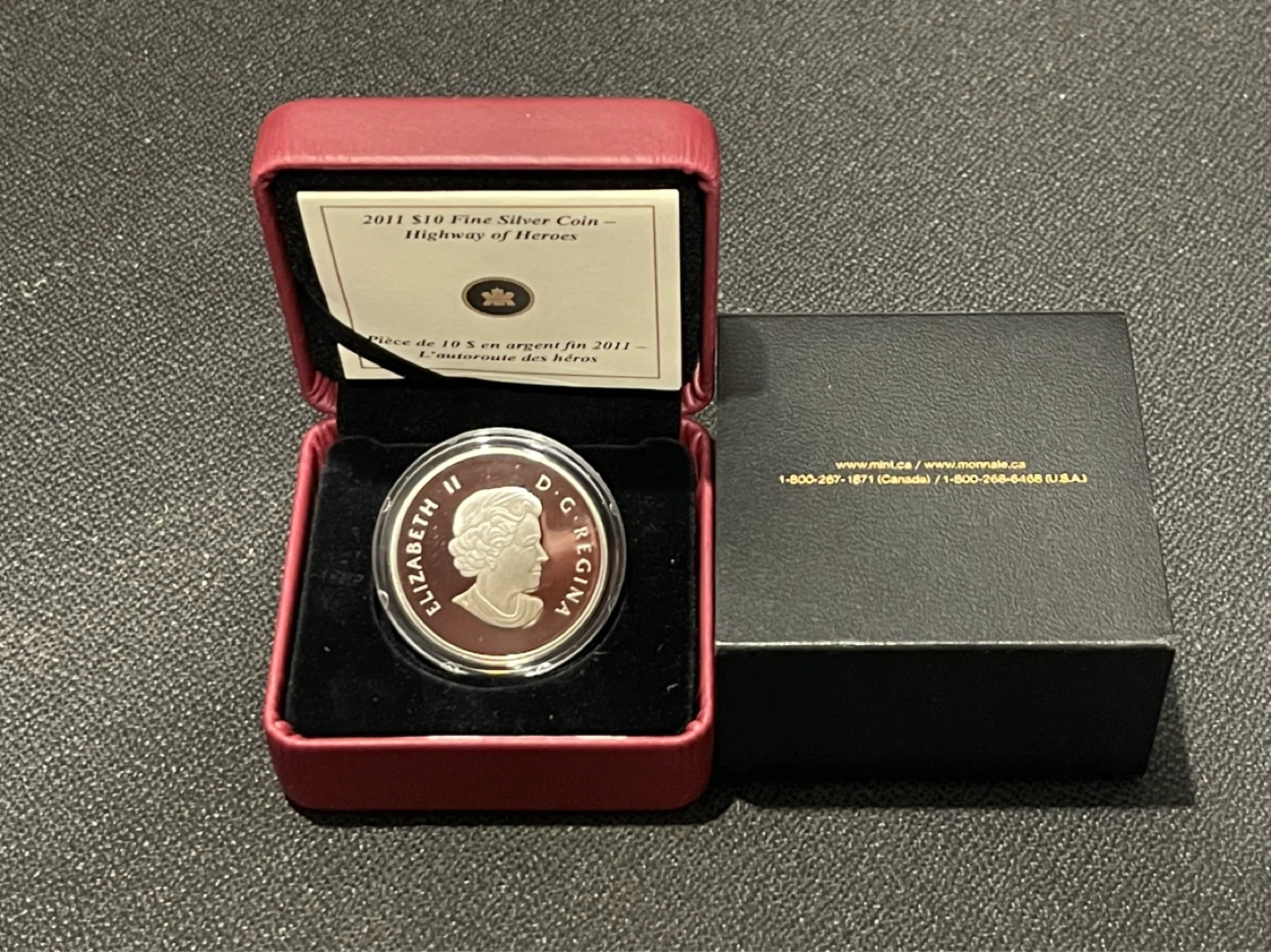2011 $10 Fine Silver Coin - Highway of Heroes - photo 2