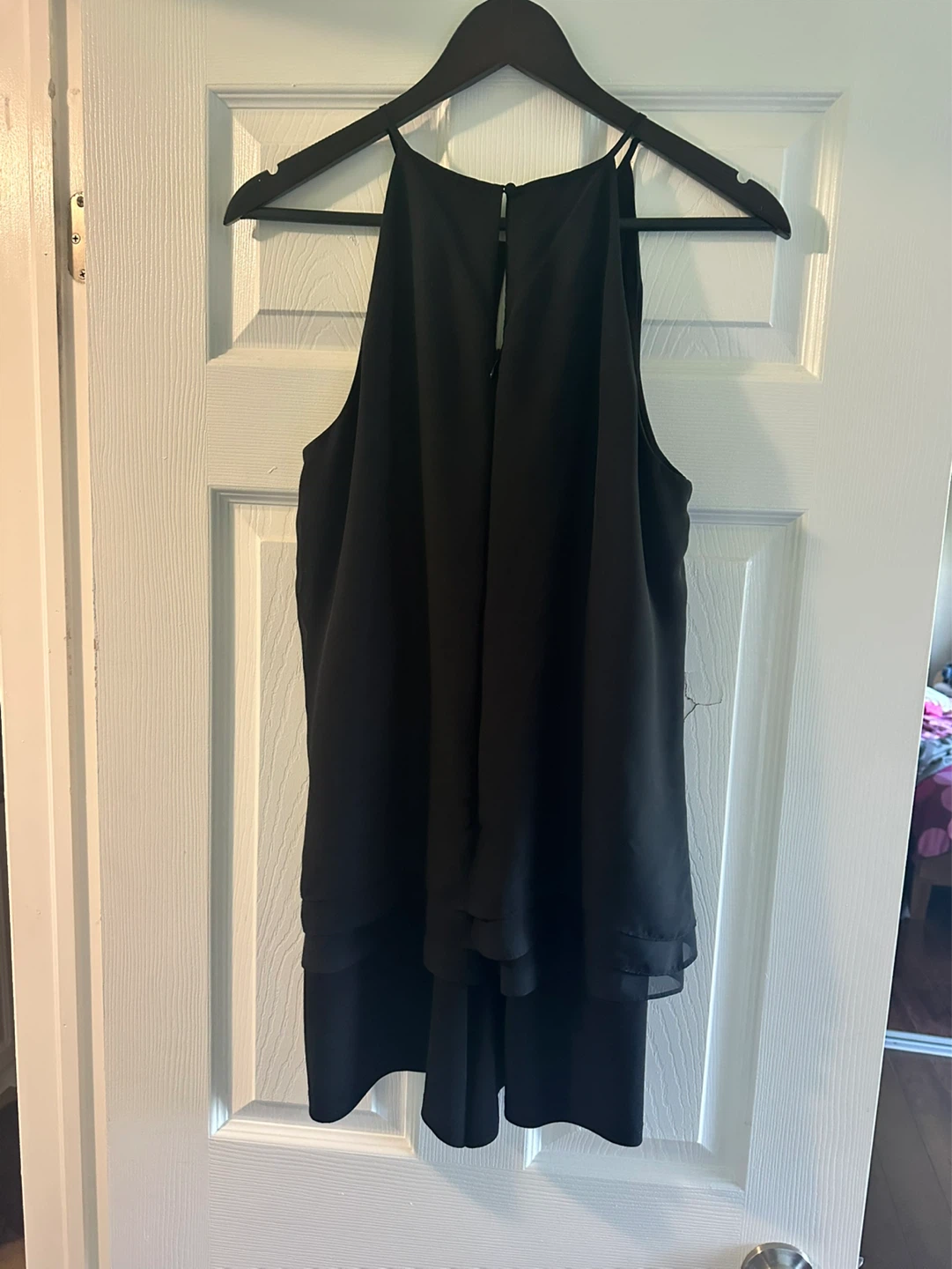 Calvin Klein Black Neck Short Overall Size 10 - photo 4