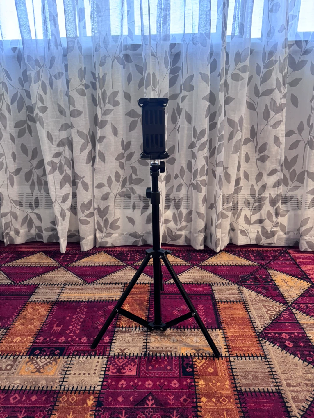 Adjustable Tripod Stand with Phone Holder