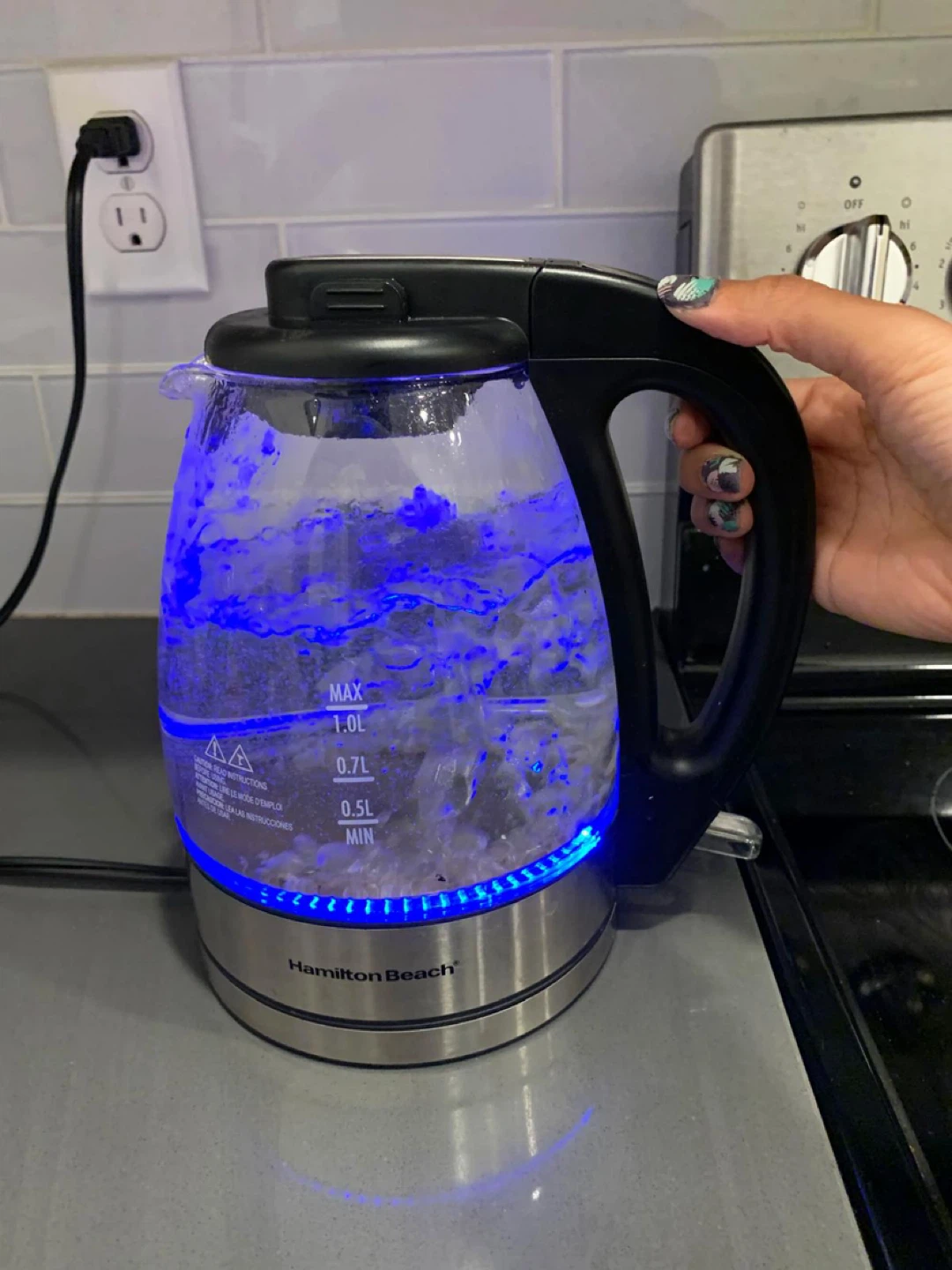 Hamilton Beach Glass Electric Kettle - photo 3