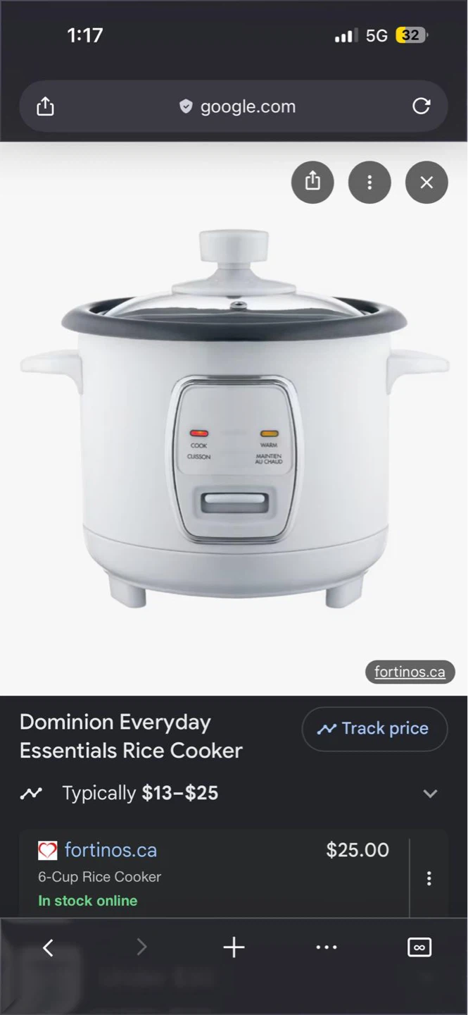 Everyday Essentials 6-Cup Rice Cooker with Steamer - photo 2