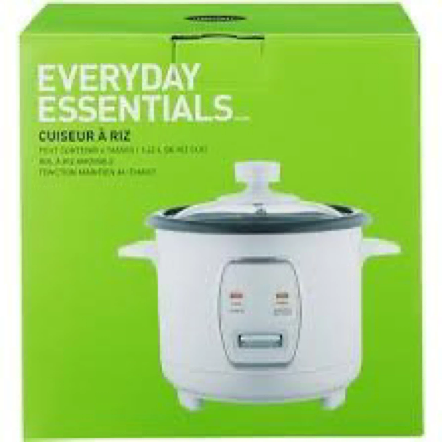 Everyday Essentials 6-Cup Rice Cooker with Steamer - photo 4