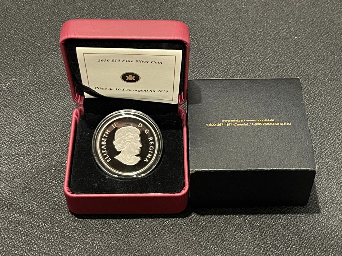 2010 $10 Fine Silver Coin - 1935 $10 Allegory - photo 2