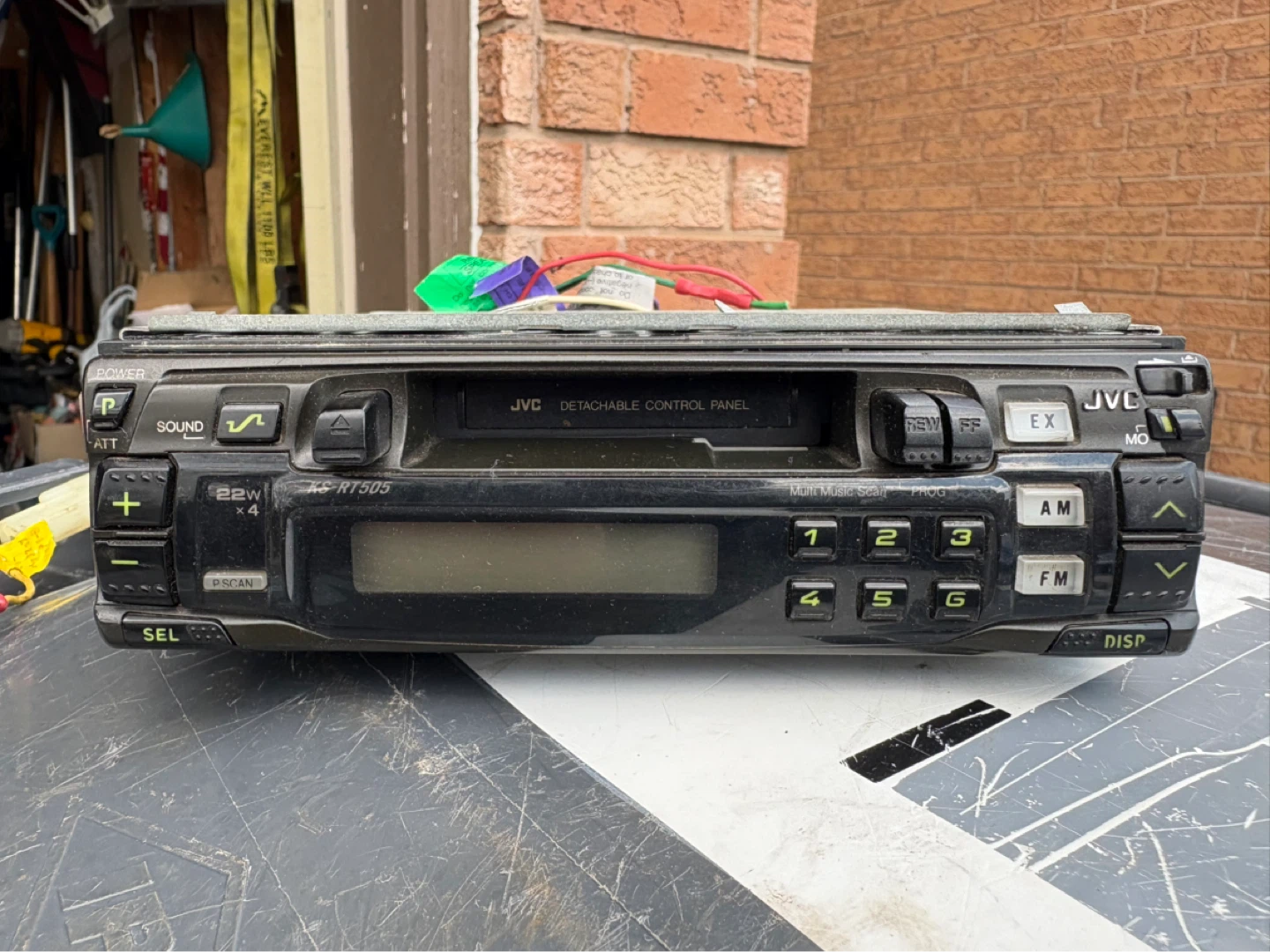 JVC KS-RT505 Cassette Car Receiver - photo 2