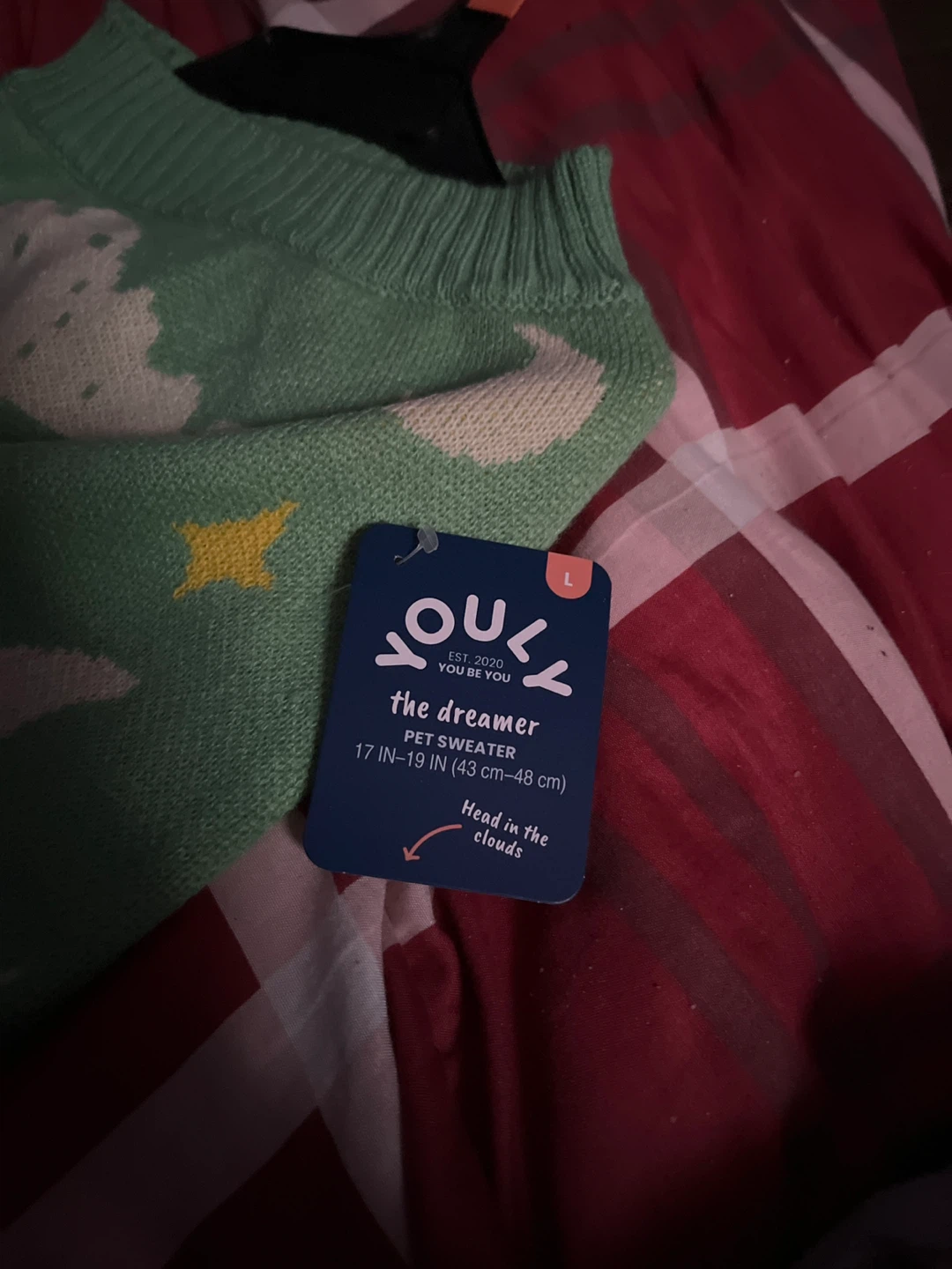 OULY The Dreamer Pet Sweater - Size L - photo 2