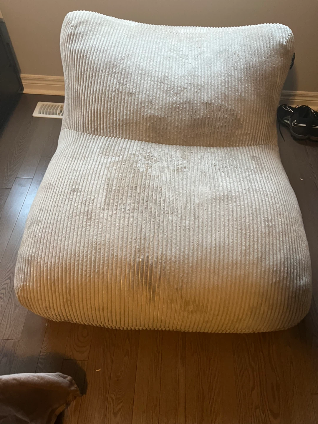 Corduroy Bean Bag Chair - photo 3