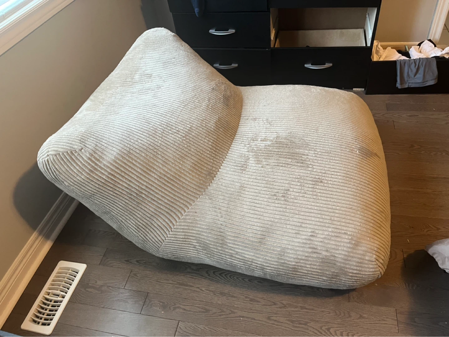 Corduroy Bean Bag Chair - photo 4