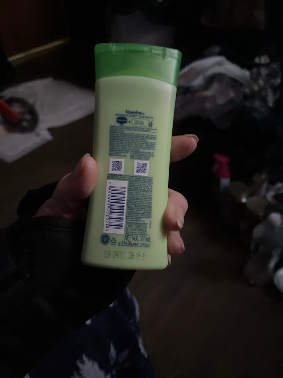 Vaseline Intensive Care Aloe Soothe Lotion 100ml - photo 2