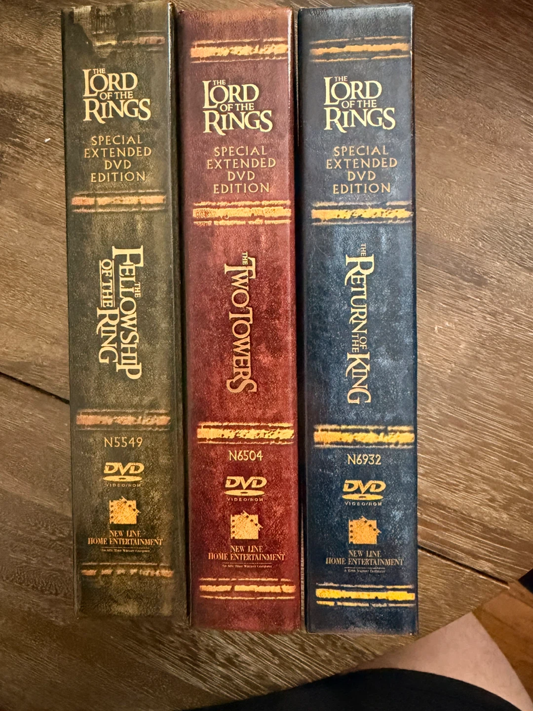The Lord of the Rings Special Extended DVD Edition Trilogy Set