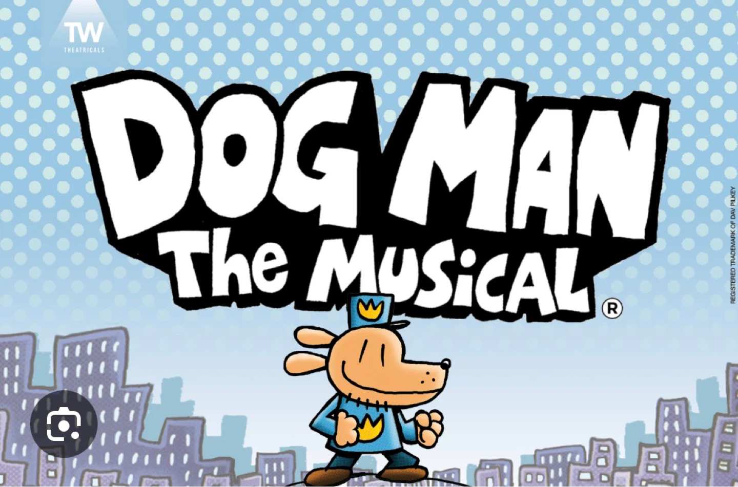 Dog Man The Musical TW Theatrics Poster