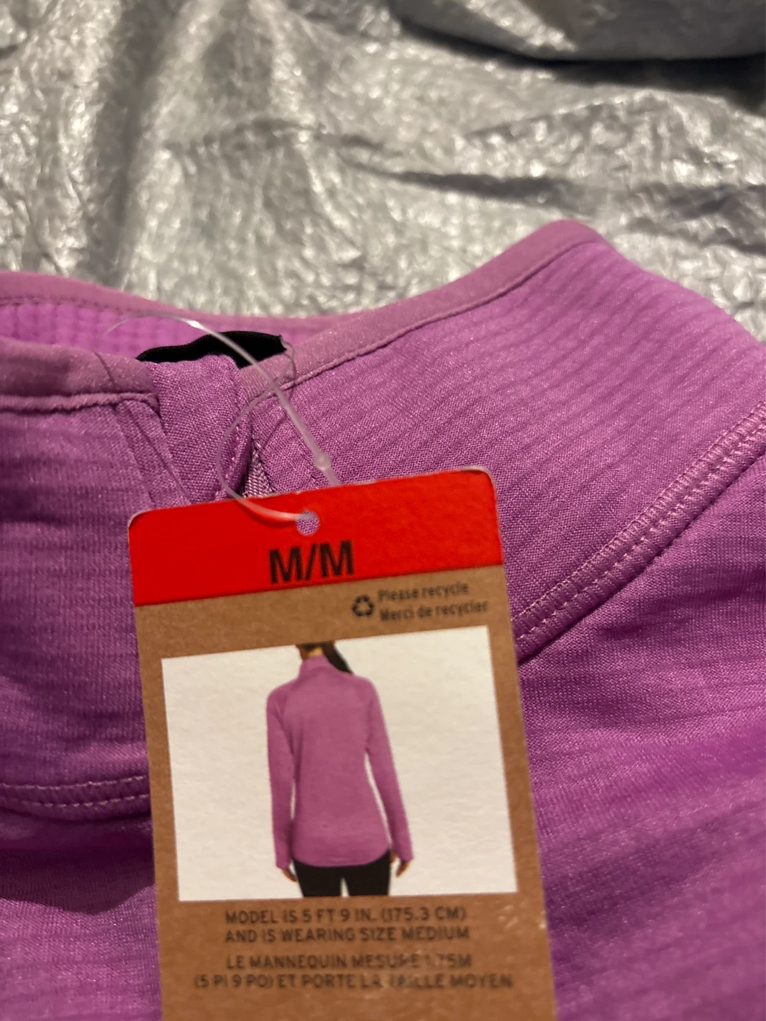 Ladies Eddie Bauer Grid Fleece 1/2-Zip Pullover - M/M - photo 3