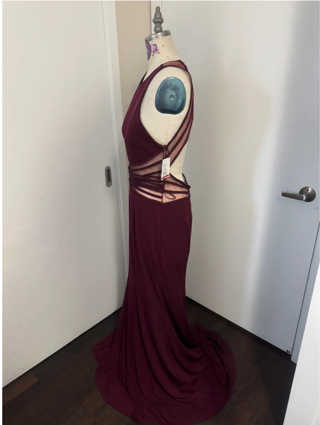 Brand NEW W Tags Ladies Size 14 Backless Dress Stunning - photo 5