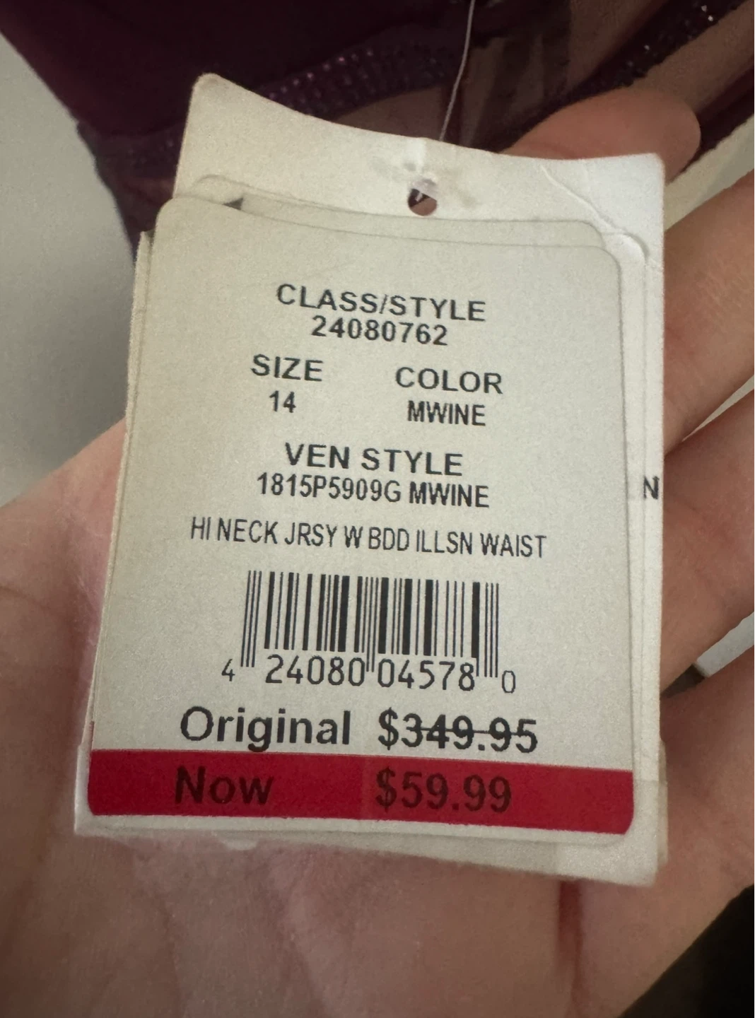 Brand NEW W Tags Ladies Size 14 Backless Dress Stunning - photo 2