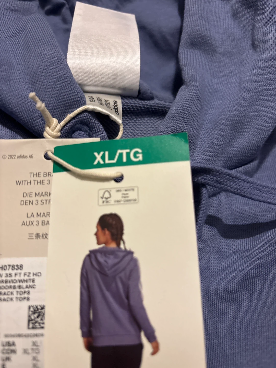 Adidas Women's Full-Zip Hoodie - photo 2