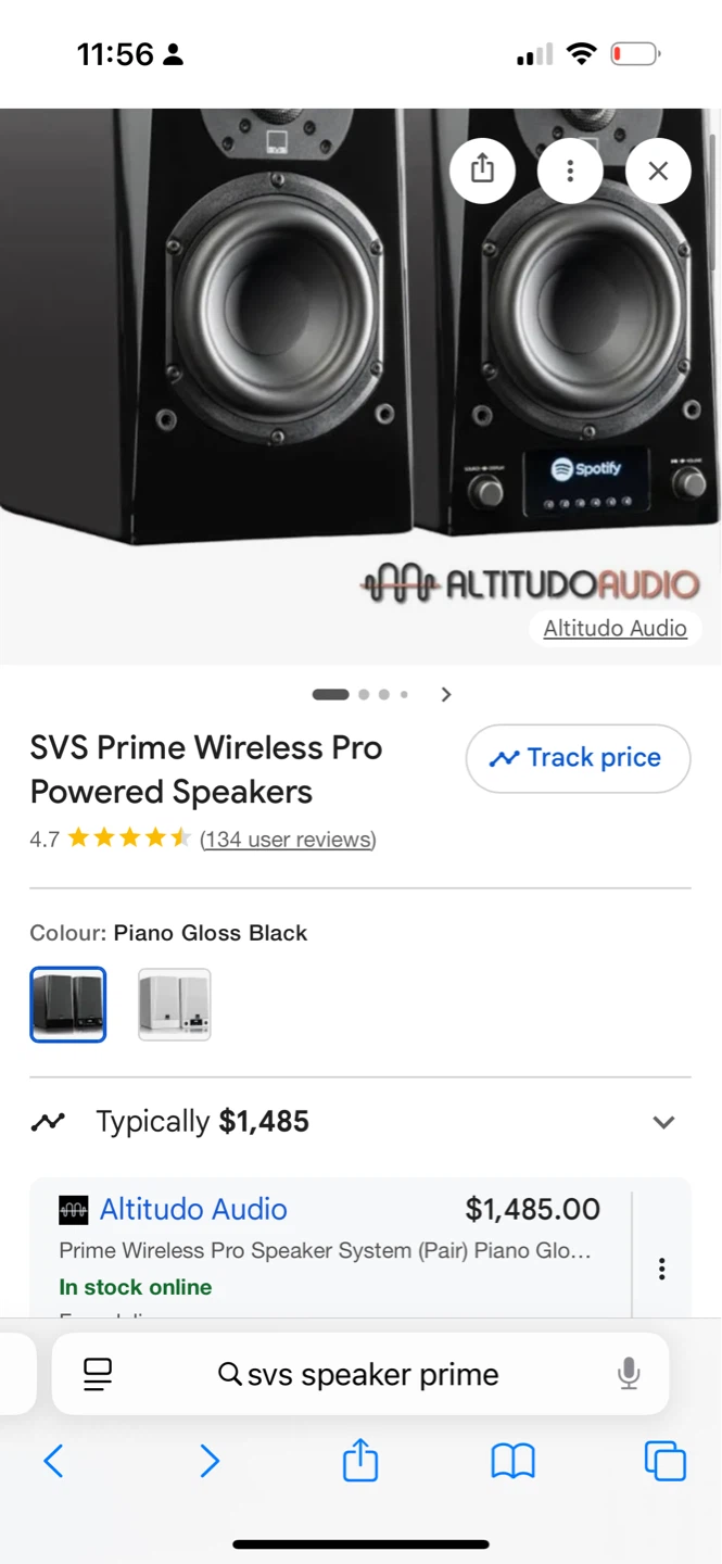 SVS Prime Wireless Pro Powered Speakers Piano Gloss Black - photo 5
