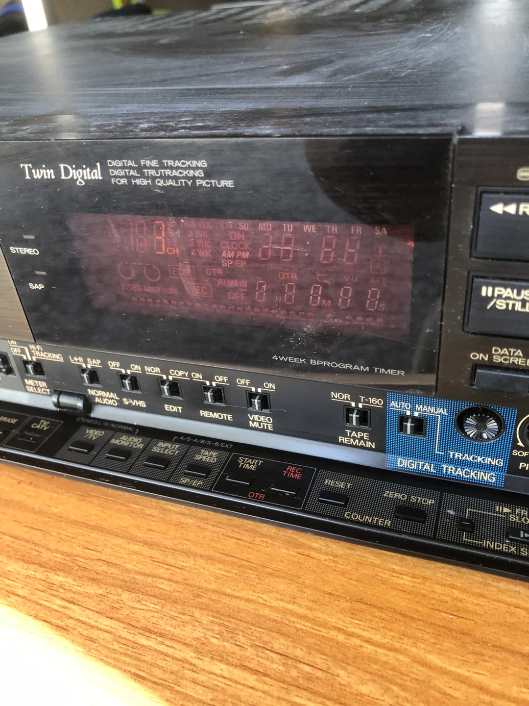 Electromede Stereo VHS VCR with Remote - photo 2