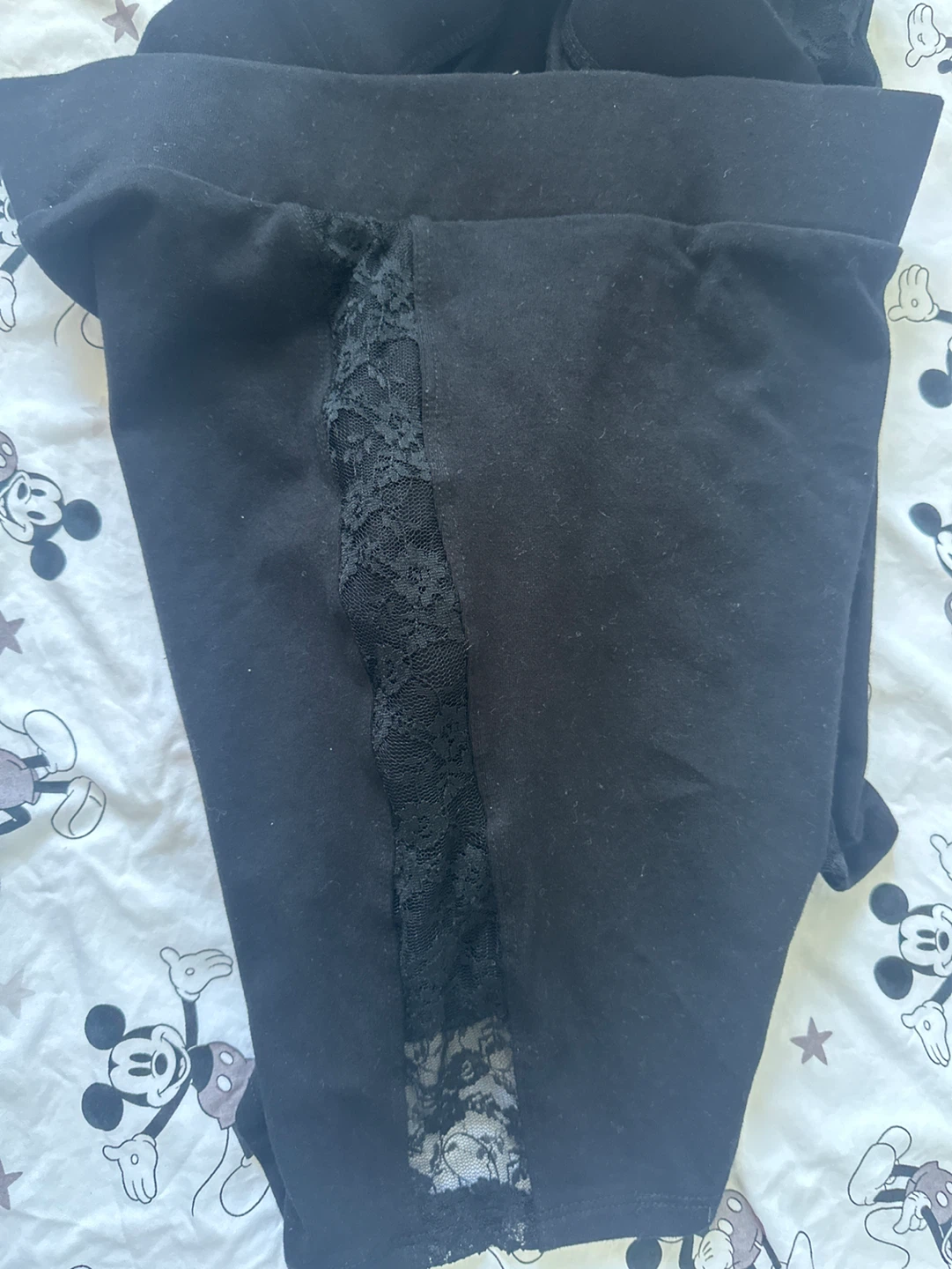 Torrid Black Lace Legging shorts  Size 3 - photo 2