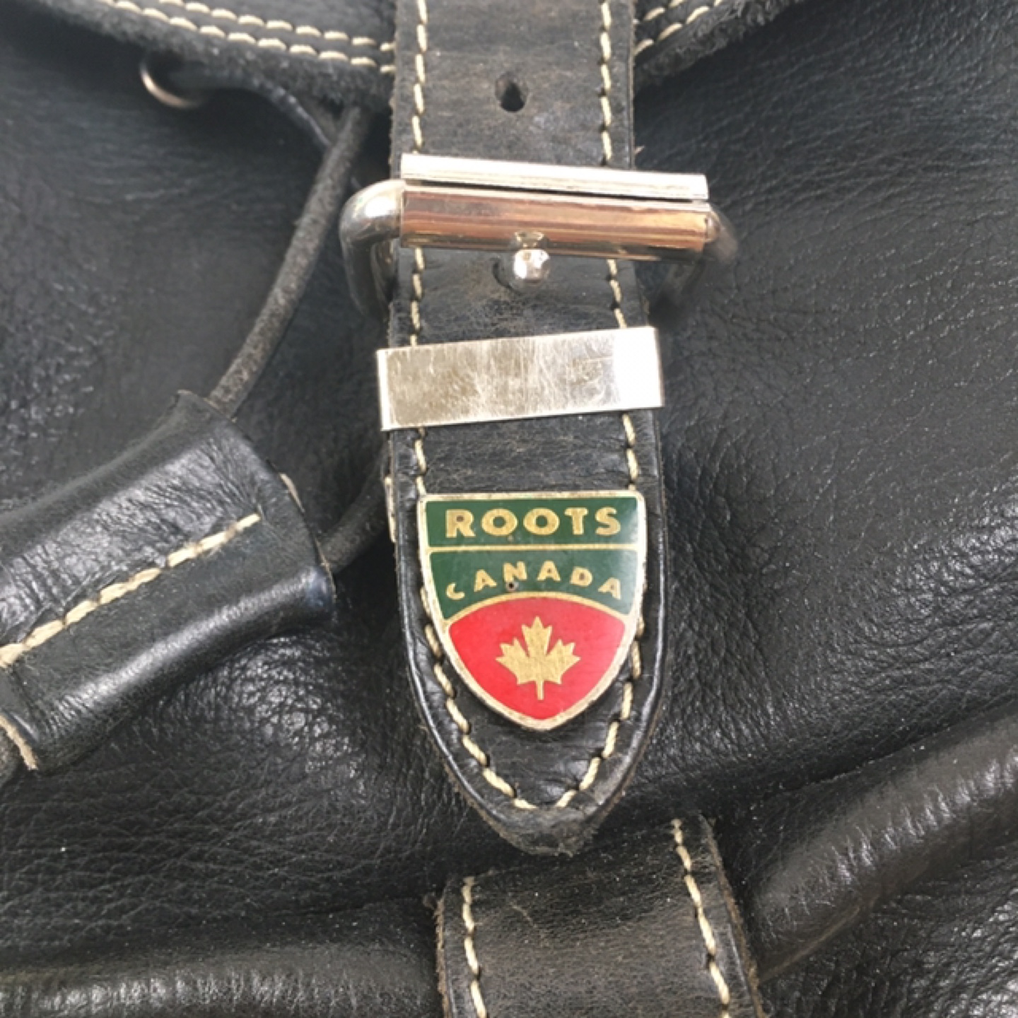 Roots Unisex Leather Backpack - photo 2