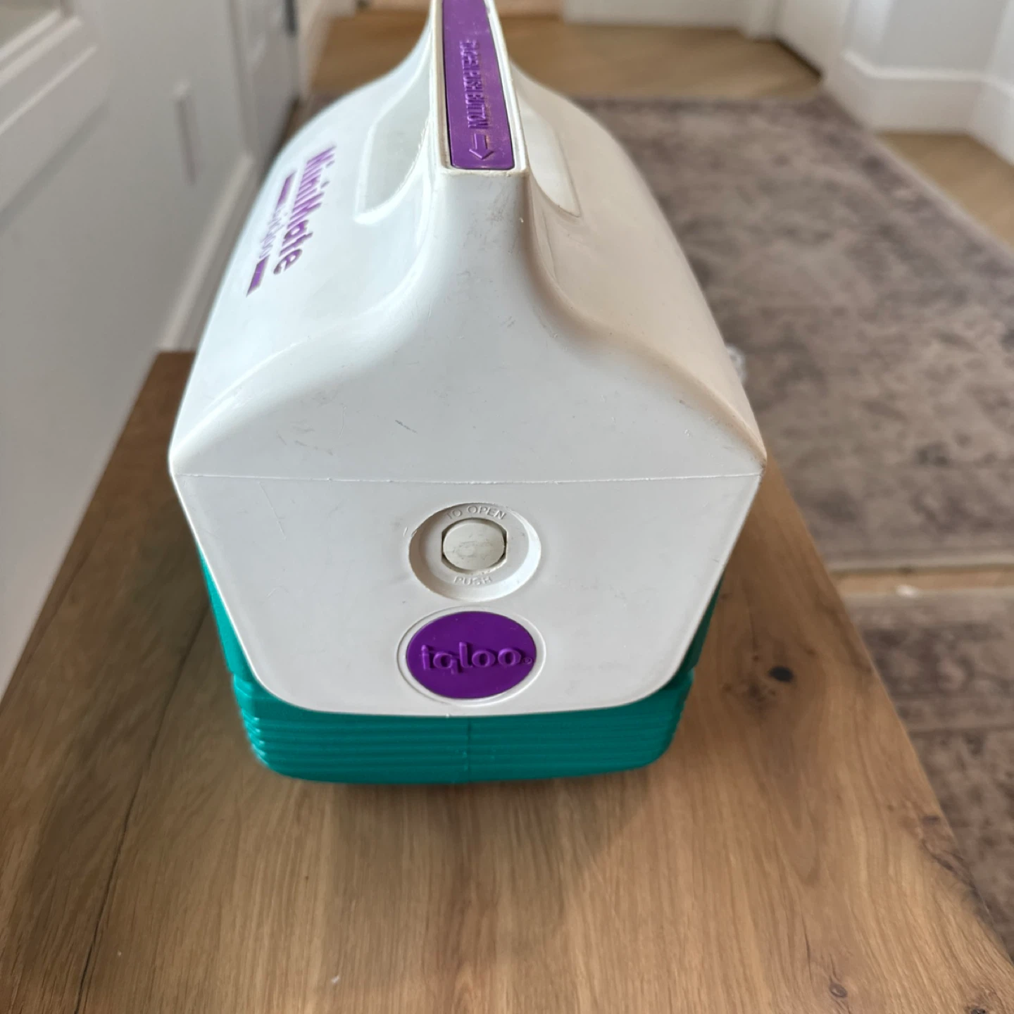 Vintage Igloo MiniMate Cooler - Teal and White - photo 4