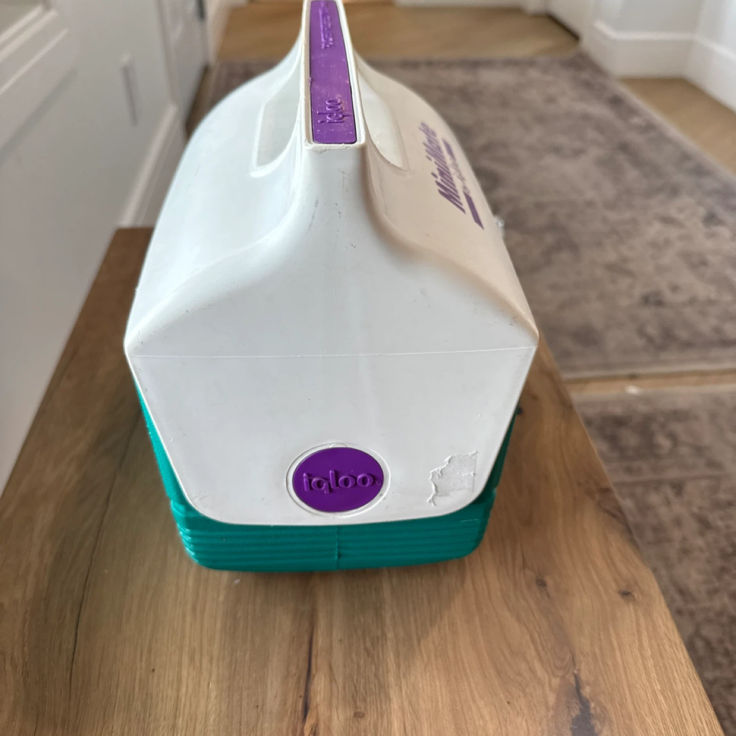 Vintage Igloo MiniMate Cooler - Teal and White - photo 2