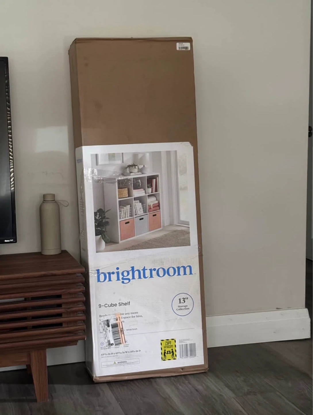Brightroom 9-Cube Shelf