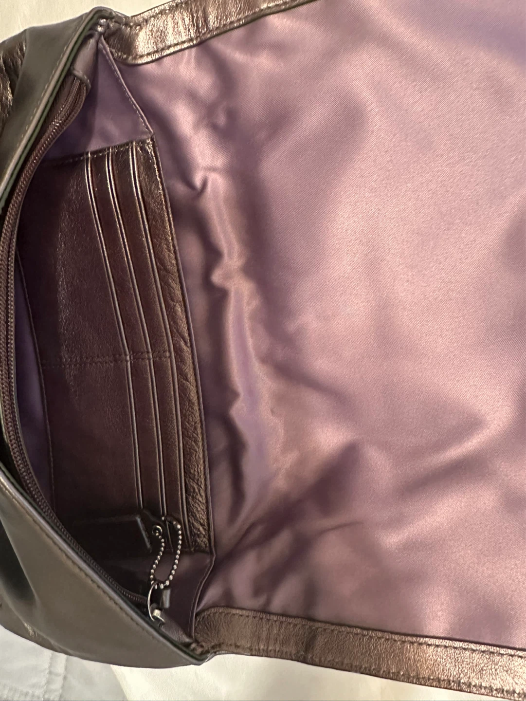 Coach Leather Clutch - photo 3