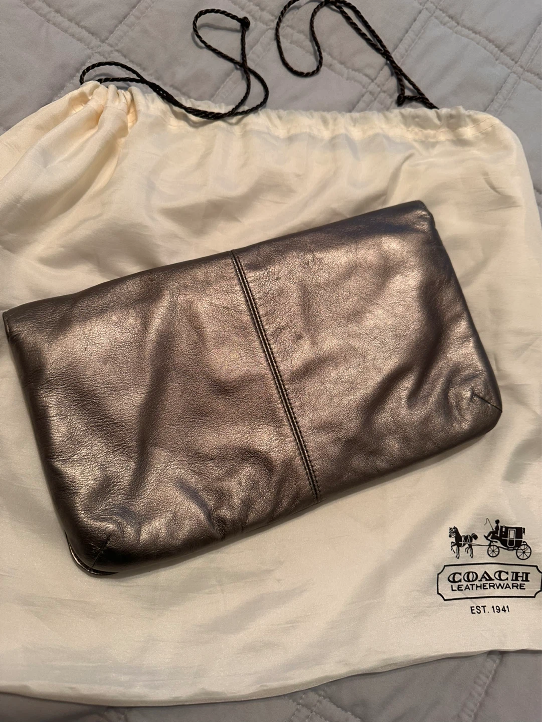 Coach Leather Clutch - photo 4